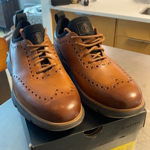 Cole Haan Zero Grand While it OX LX British Tan 8.5